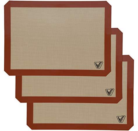 Silpat Non-Stick Silicone Baking Mat, Toaster Oven Size, 7-7/8" x 10-7/8"