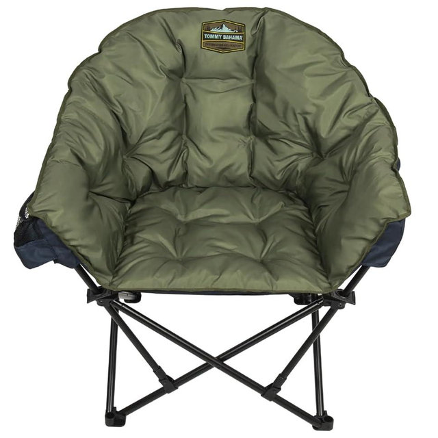 Sepras T0MMY Bahama Destination Camping Relaxation XL Jumbo Padded Club Chair (Green)