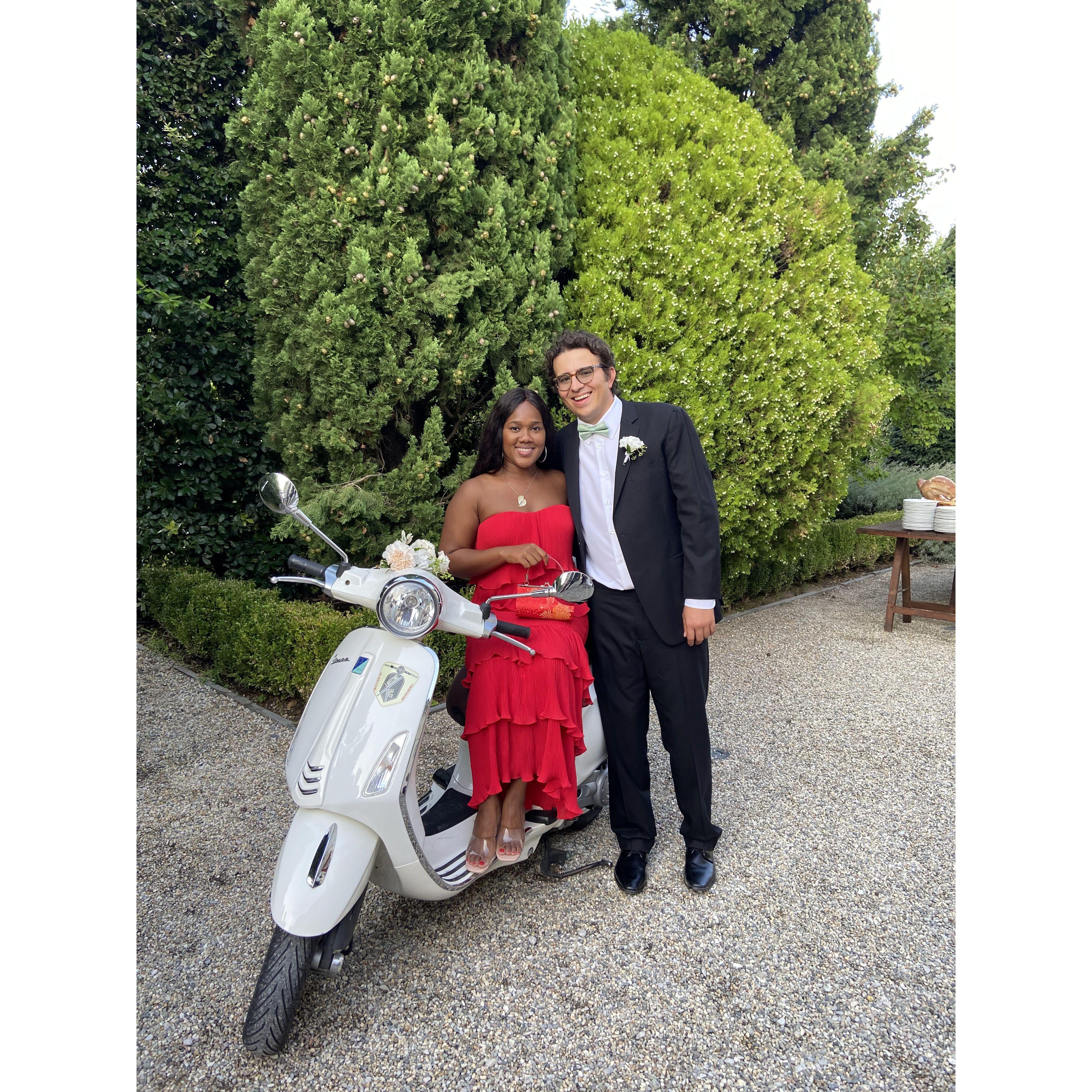 Emilio and Kristy in Lake Como, Italy