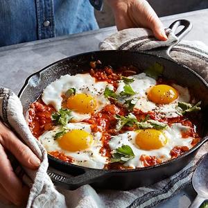 Lodge Cast-Iron Round Fry Pan