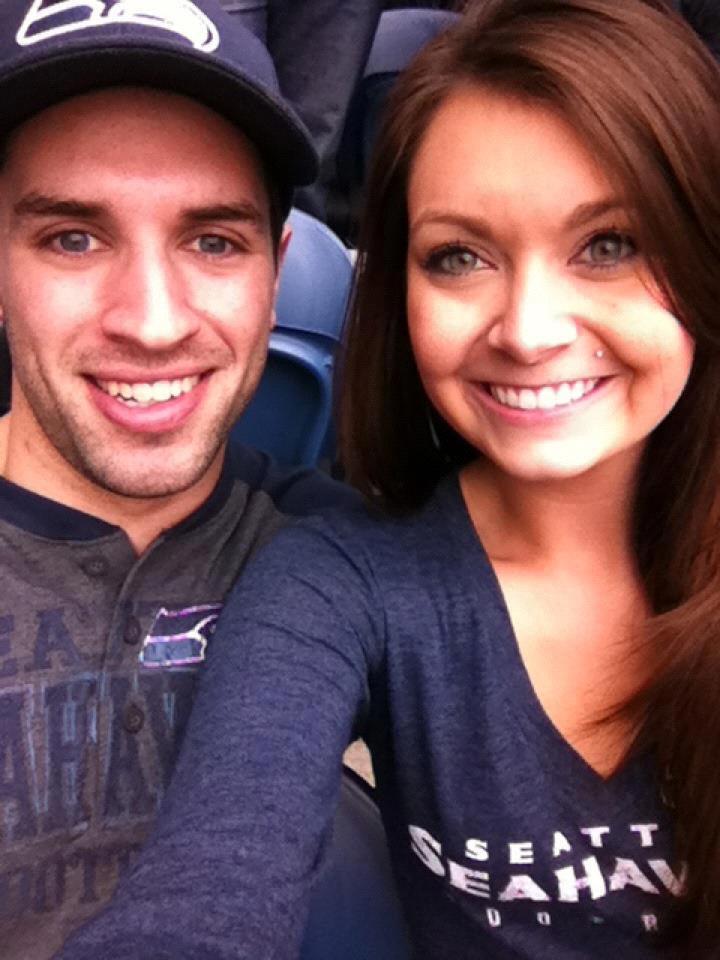 First photo together ❤️ and the day Drew asked me to be his girlfriend. December 2011.
