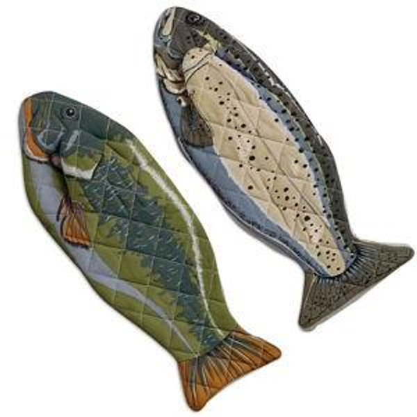 Design Imports Fish Oven Mitts