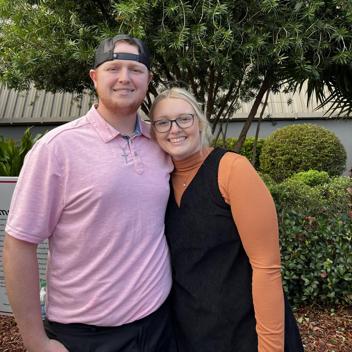 First Lenz family vacation to see Katie, Drew's sister, graduate!