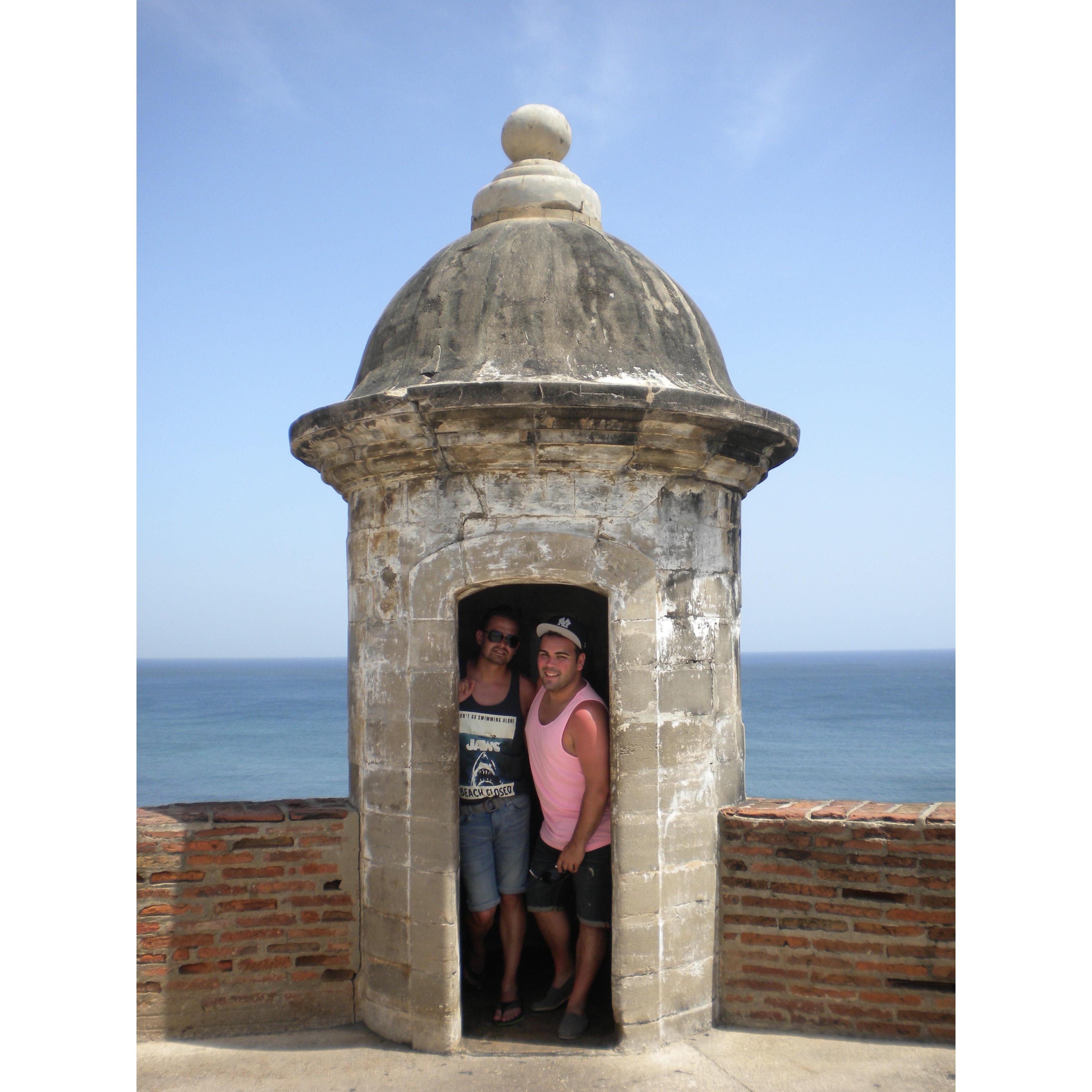 Exploring the forts of Old San Juan, Puerto Rico, 2016