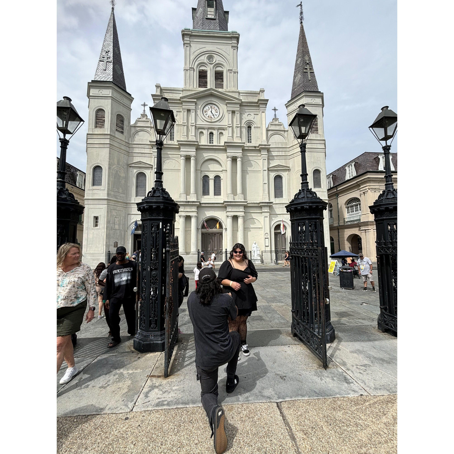 Toby proposed to Cori in New Orleans, 2024