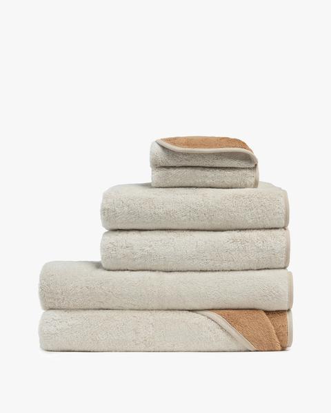 Two Tone Towels Hand Towel