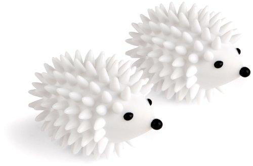 Hedgehog Reusable Dryer Balls, Set of 2 1 EA White