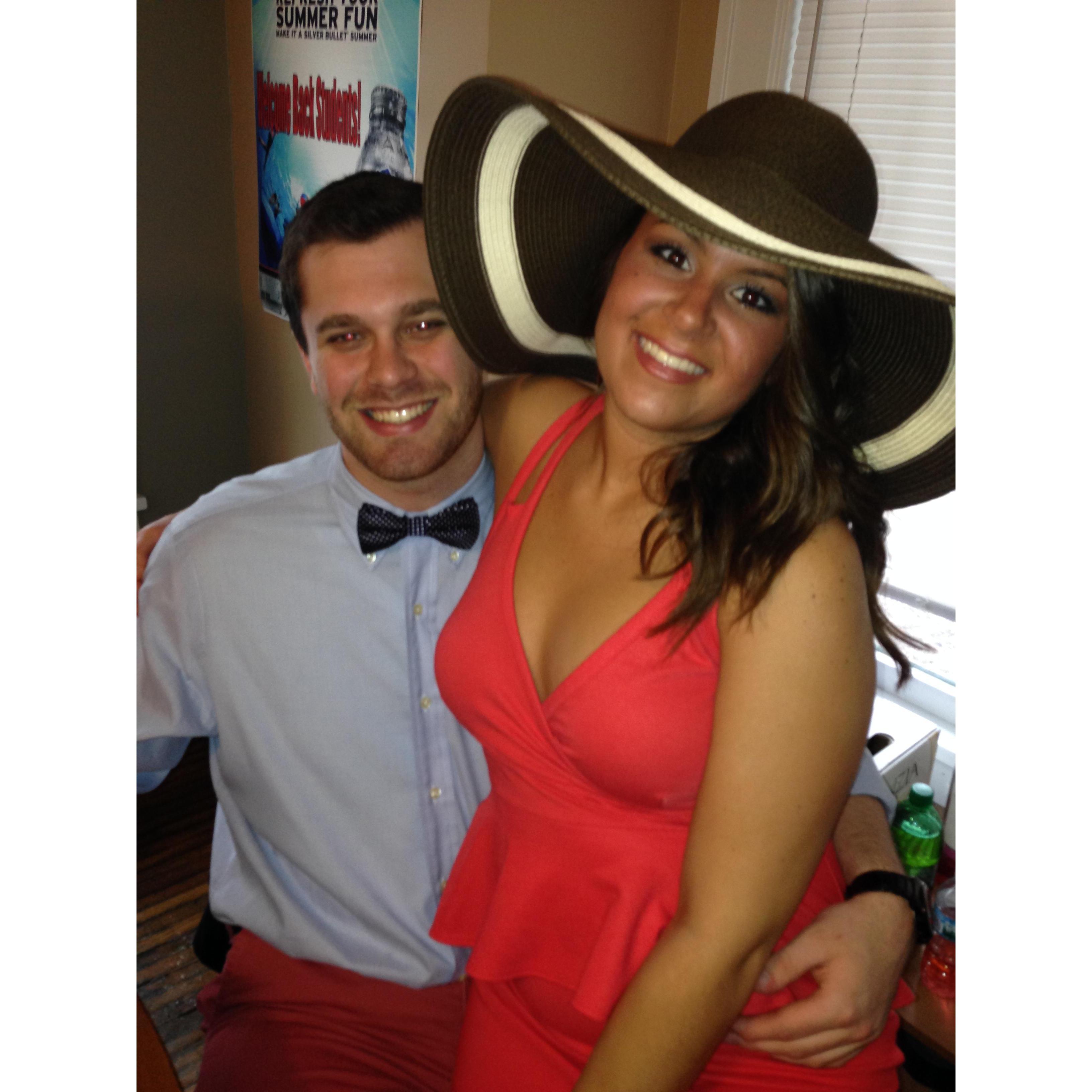 Kentucky Derby Themed Sorority Dance in 2014.