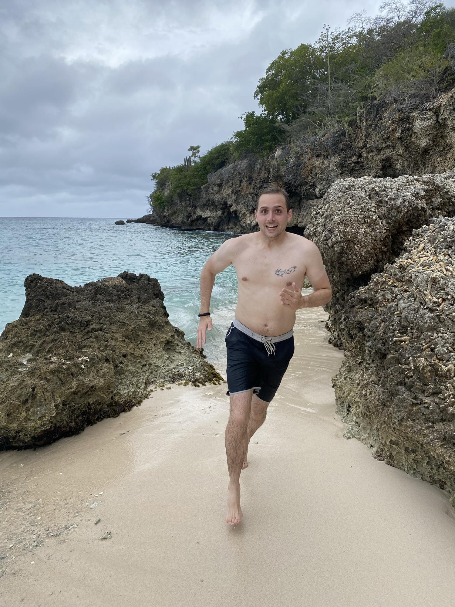 2020: Patrick's first time in Curacao!