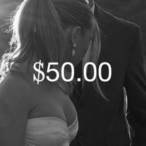 $50 - Honeymoon Fund