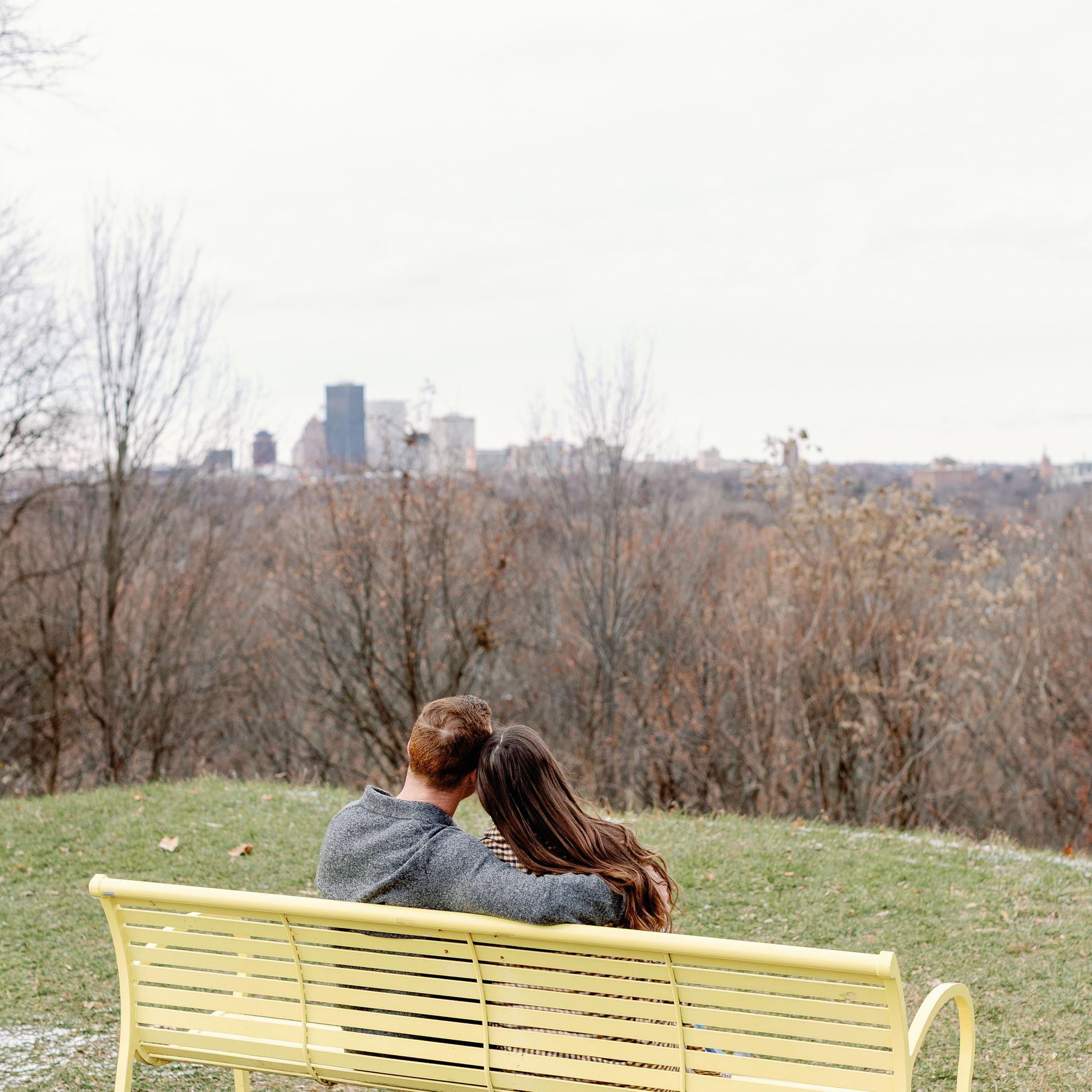 this is the bench where we had our first date!