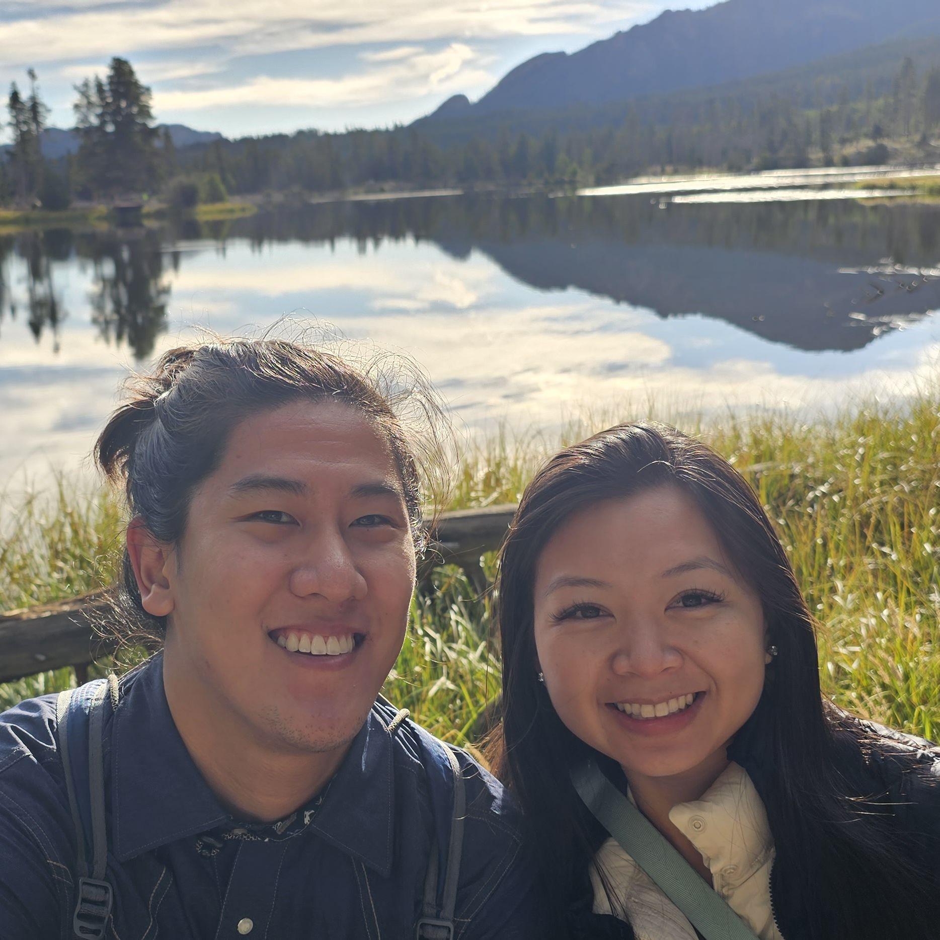 the first sunrise we watched together