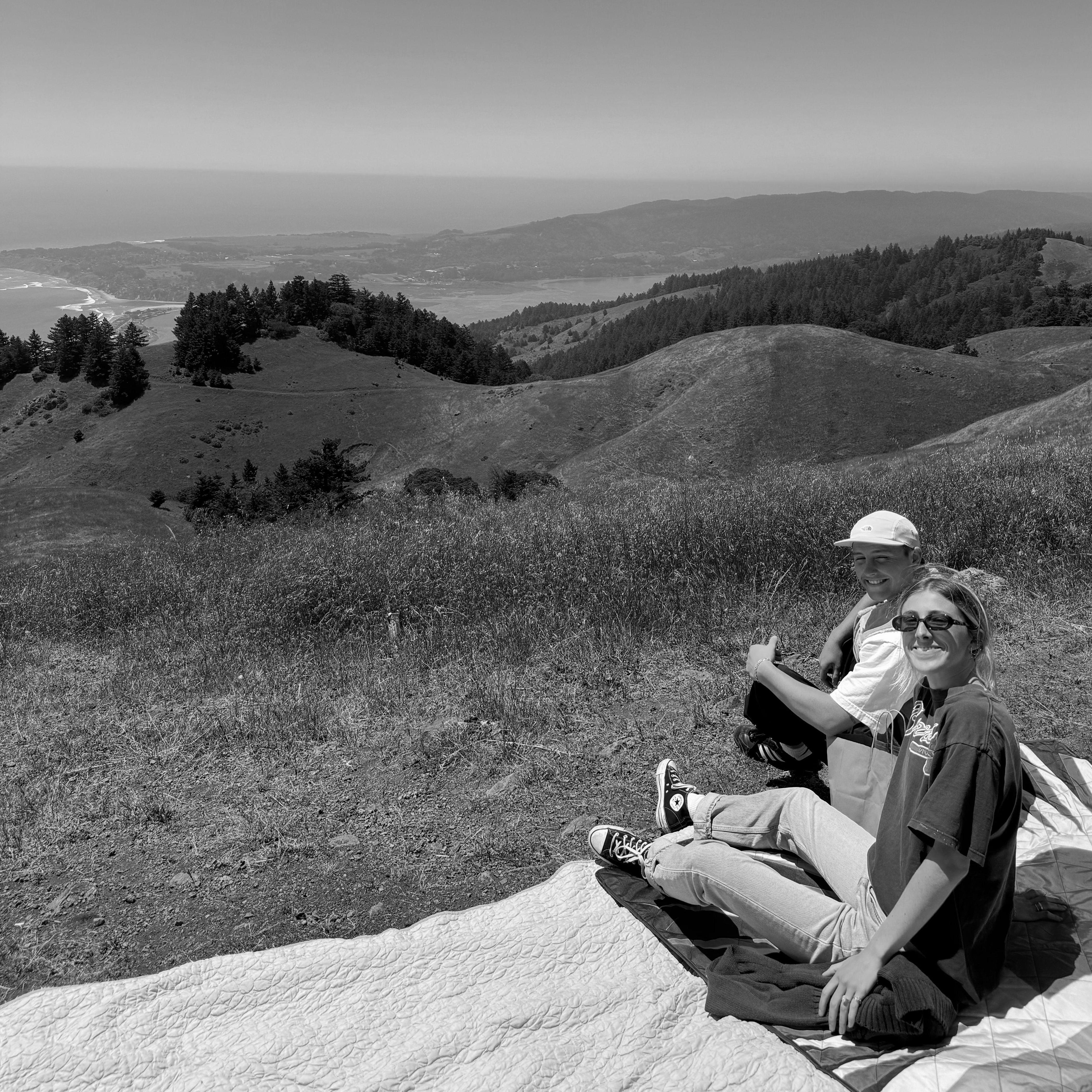 Mt. Tam picnic with friends.