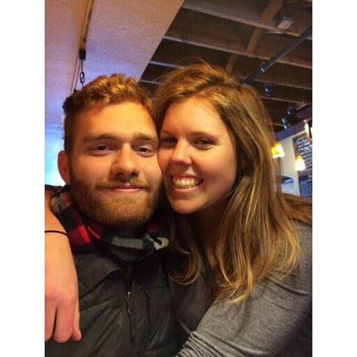 Selfie at Equinox Brewing during Stephen's first visit to Fort Collins shortly after Emily had moved there. Circa 2014.