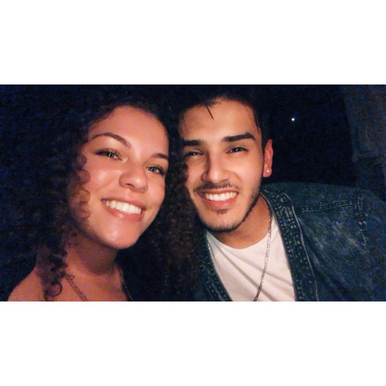 This was the first picture we ever took together!