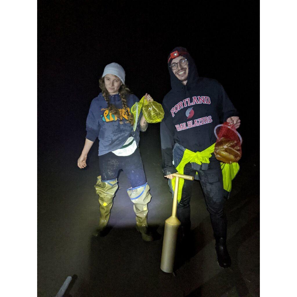 Washington clamming trip
