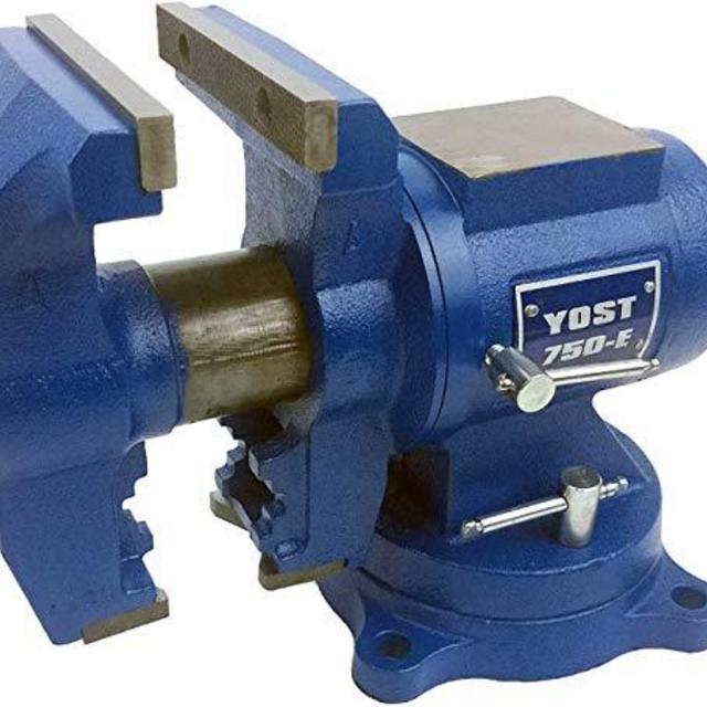Yost 5" Rotating Vise 750E (Size:  4-7/8")