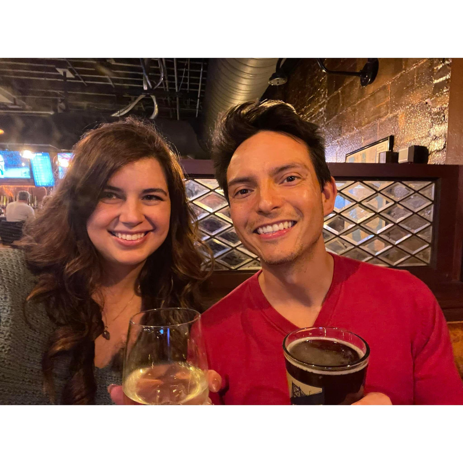 Out on the town for a date night!