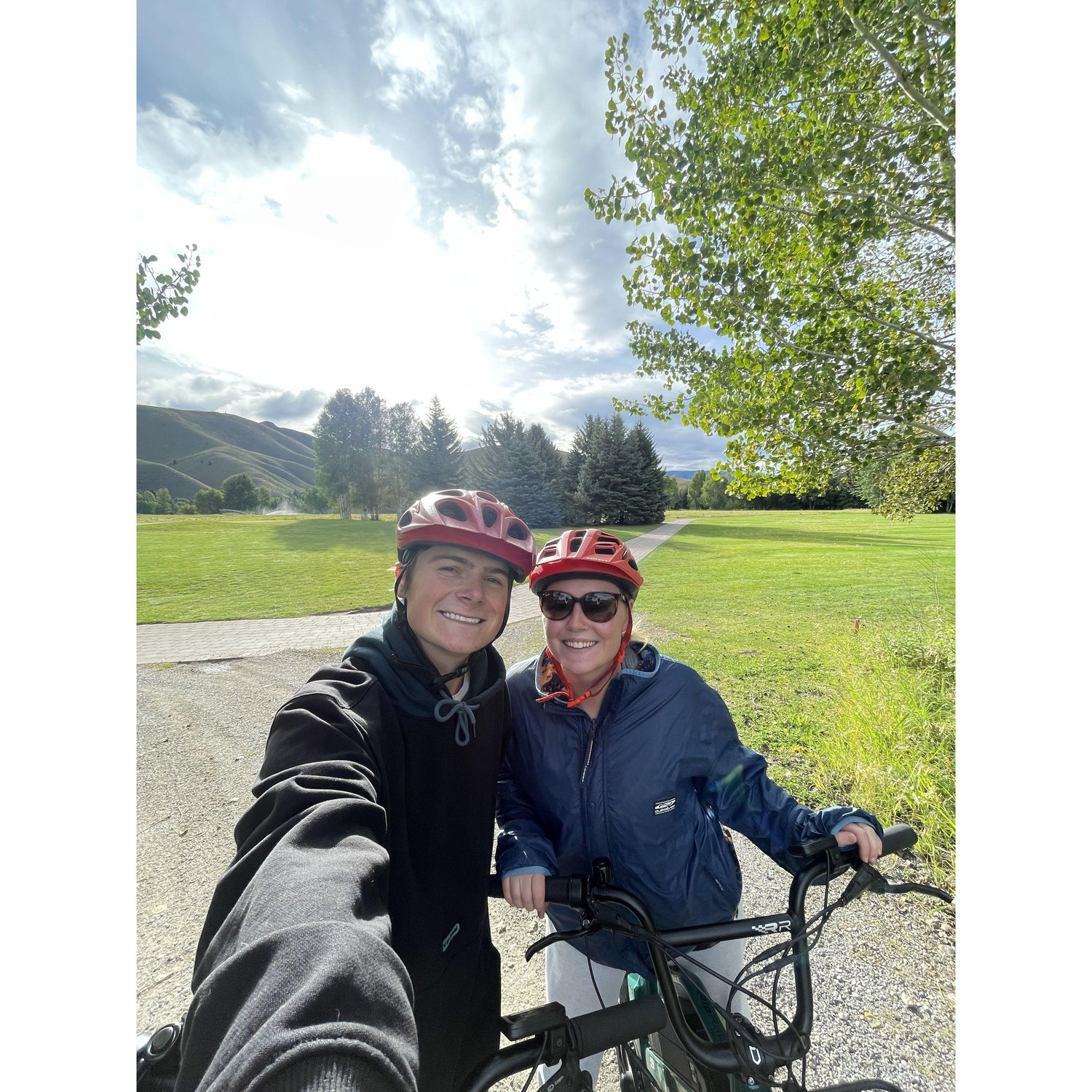 e-biking in Sun Valley