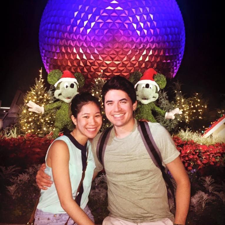 EPCOT --> Disney is Scott's favorite place in the world. Once a kid, always a kid.