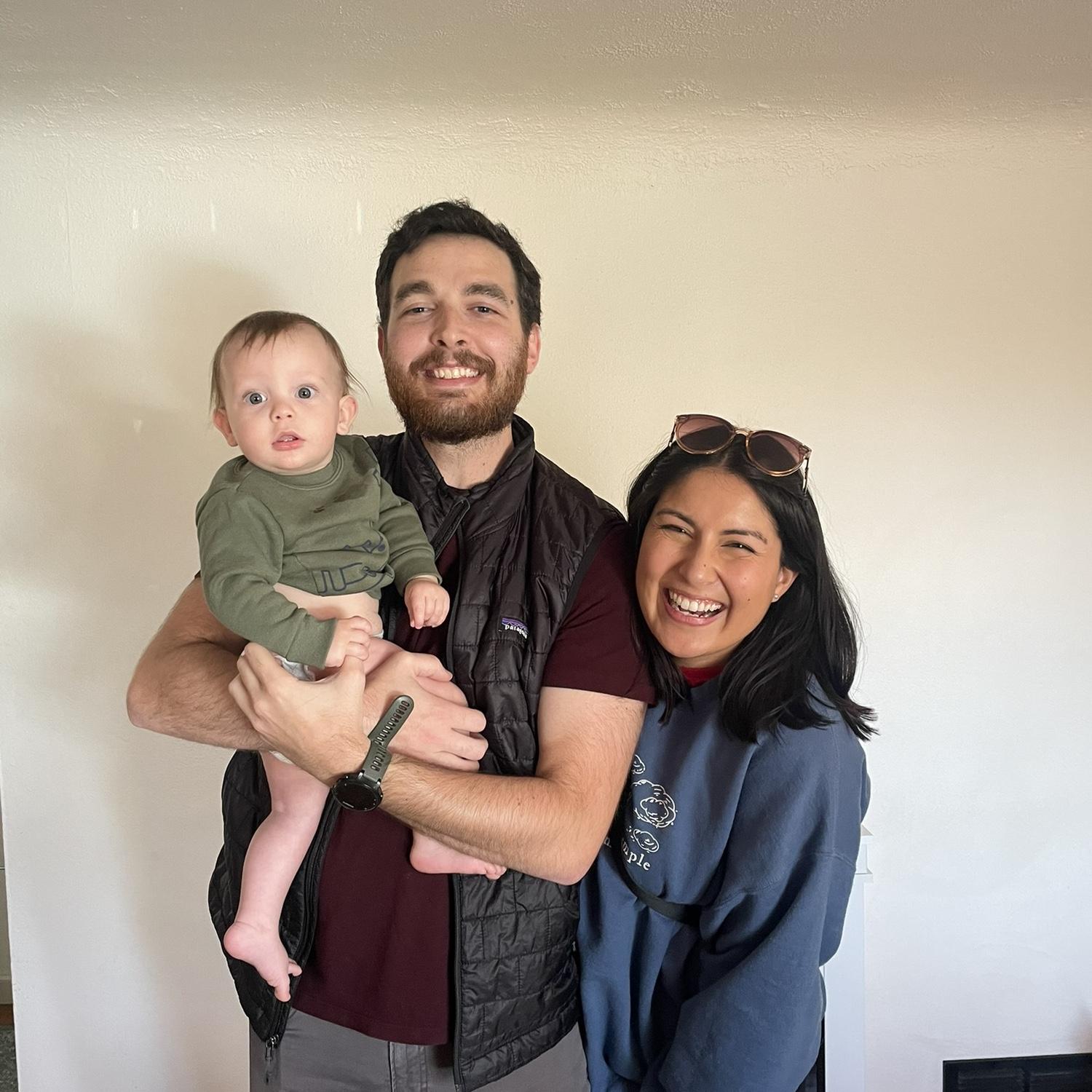 October 2024: a visit with our sweet nephew, Roy! Roy loves his Uncle Joe