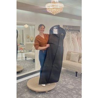 Picked up my dress! Things are coming together!