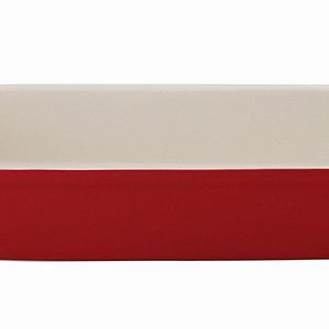 Harold Import Company - Mrs. Anderson’s Baking Oblong Rectangular Baking Dish Roasting Lasagna Pan, Ceramic, Rose, 13-Inches x 9-Inches x 2.5-Inches