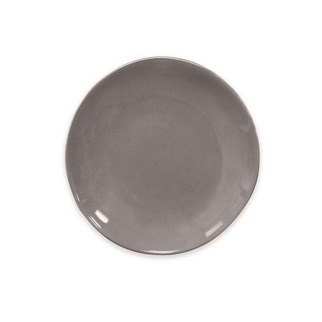 Artisanal Kitchen Supply® Curve Appetizer Plate in Grey