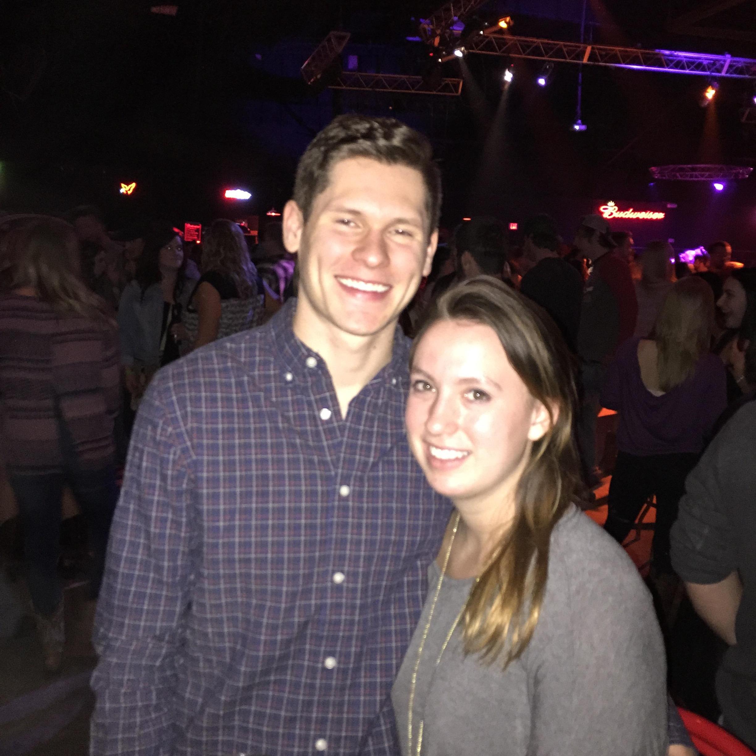 Our first kiss, like all truly successful romances, took place in a rodeo bar in Wichita, which had two rounds of live bull riding a night!! How could you not feel the magic?