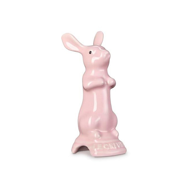 Le Creuset Stoneware Bunny Pie Vent, 3 inch, Chiffon Pink
