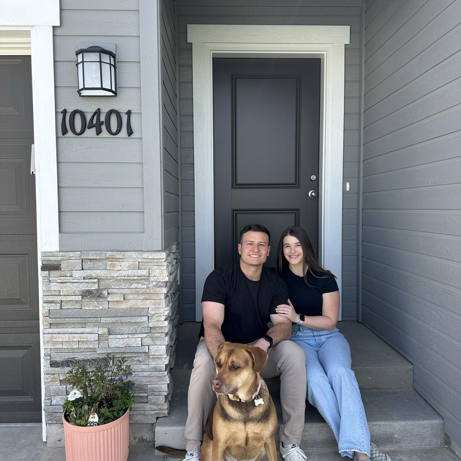 May 2024. Buying our first house together!