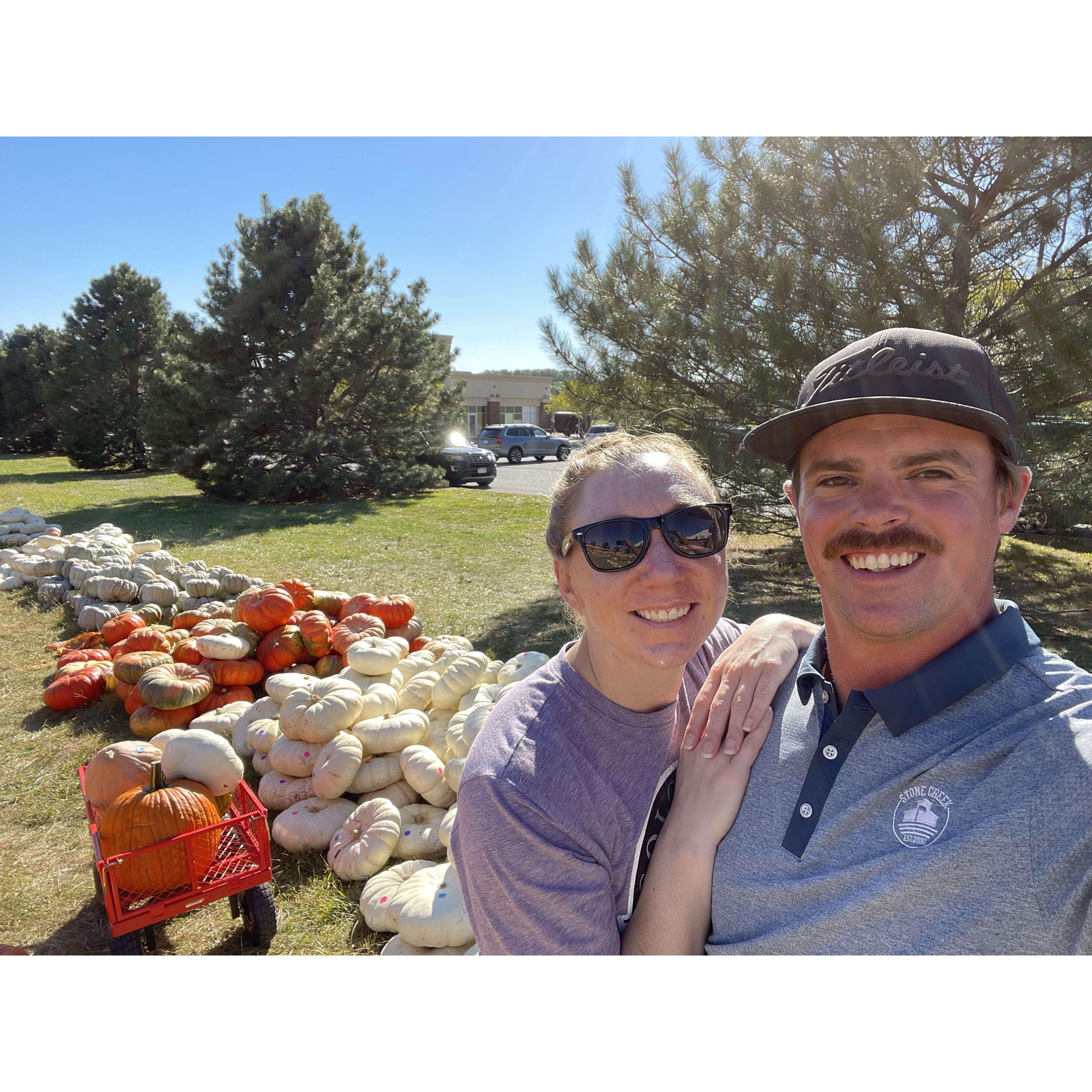 Tyler feeding into my pumpkin obsession.