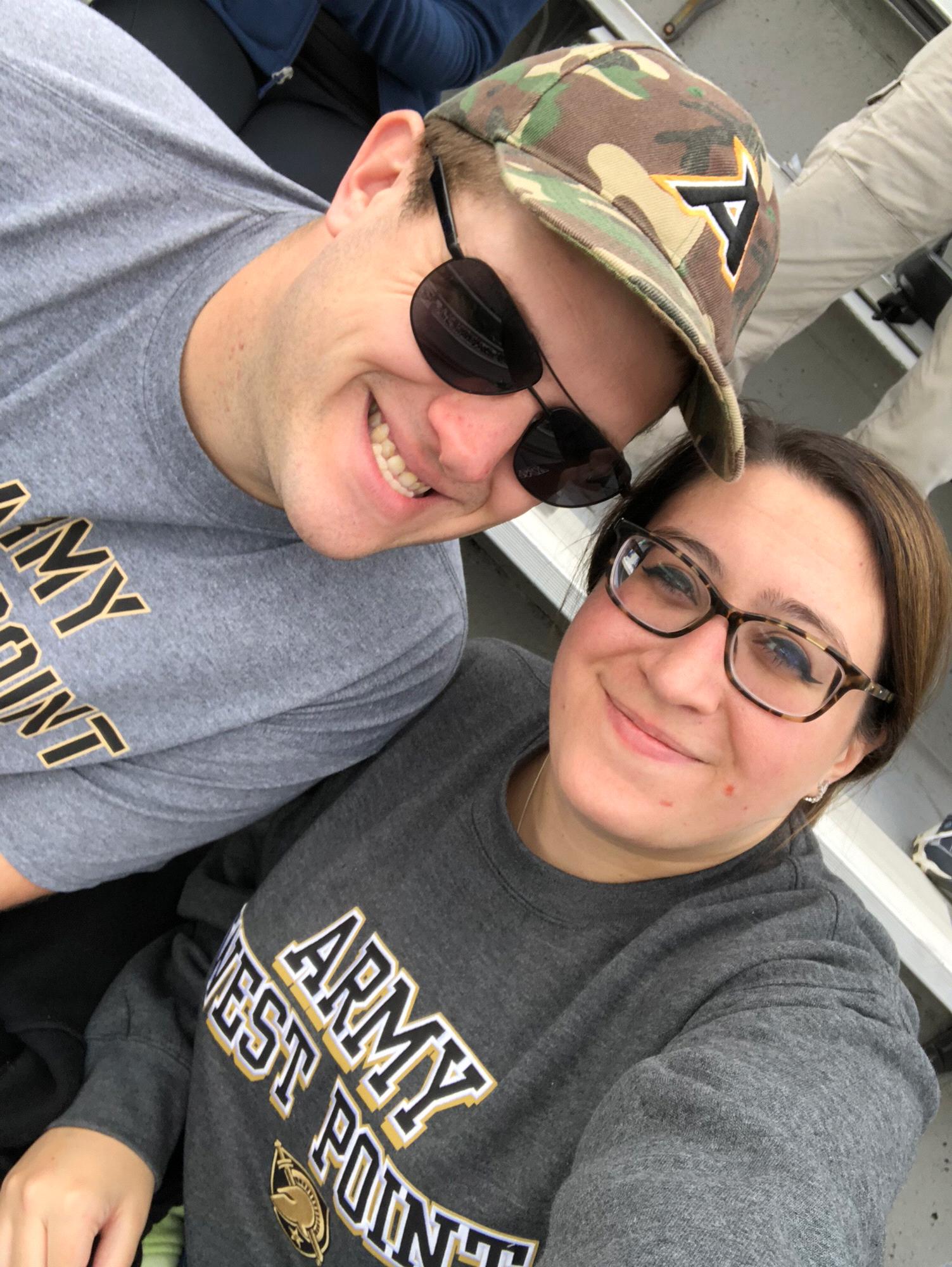 Taking in some good ol' Army Football