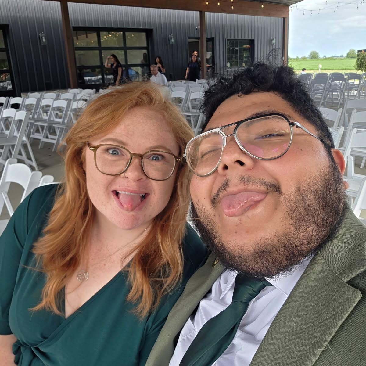 From Marlon’s cousin Shivani’s wedding