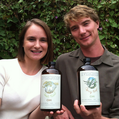 Working hard on our business, Evergreen Chai in 2015
