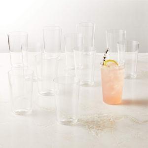 Chill Acrylic Cooler Glass Set of 8 + Reviews | CB2