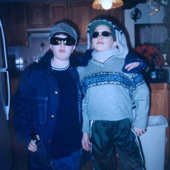 Christopher and Cousin Michelle