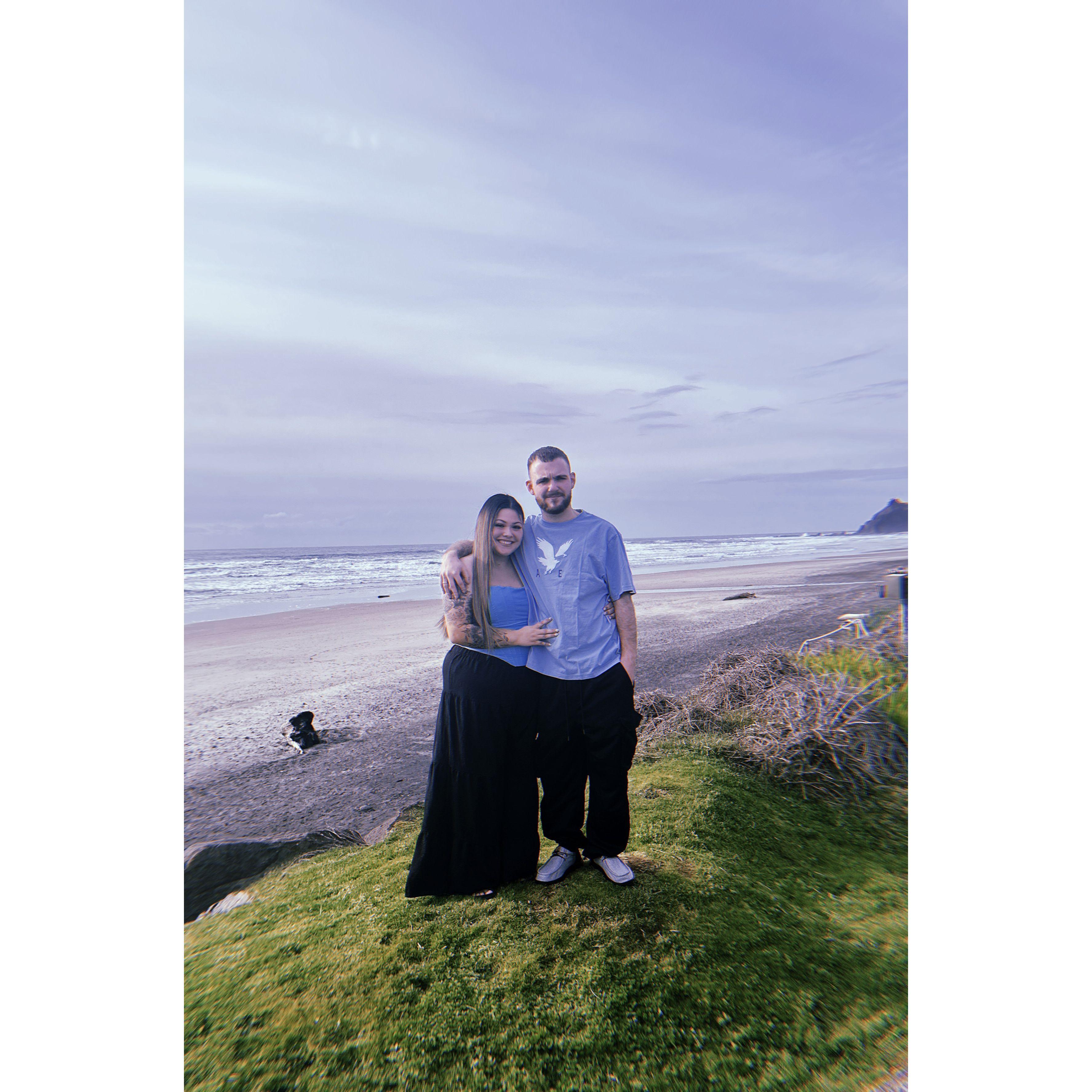 The day we got engaged!
