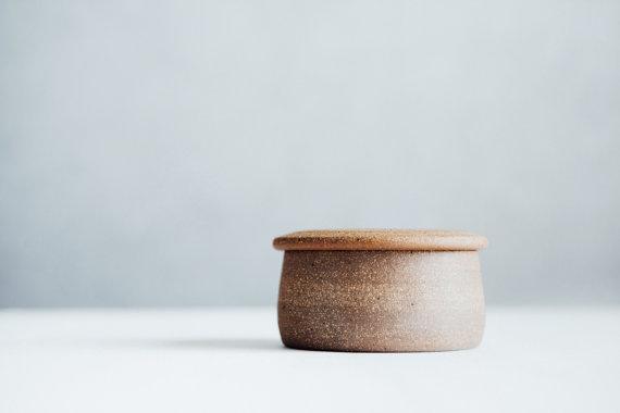 French Butter Keeper - Ceramic Butter Keeper - Ceramic Butter Dish - Ceramics - Pottery