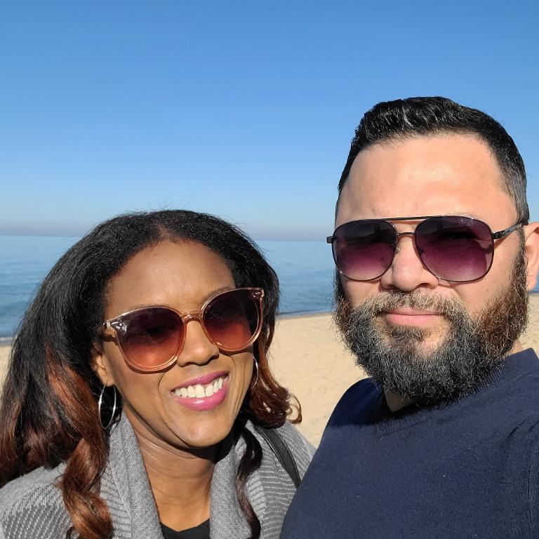Enjoying lake Michigan in Saugatuck, MI.