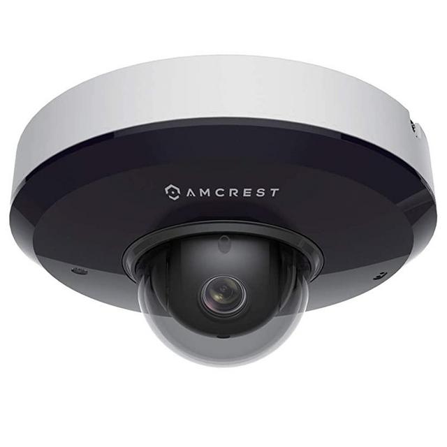 Amcrest ProHD 1080P PTZ Camera Outdoor, 2MP Outdoor Vandal Dome IP PoE Camera (3X Optical Zoom) IK08 Vandal-Proof, IP66 Weatherproof, Night Vision up to 49ft, Pan/Tilt (IP2M-866EW) (White)