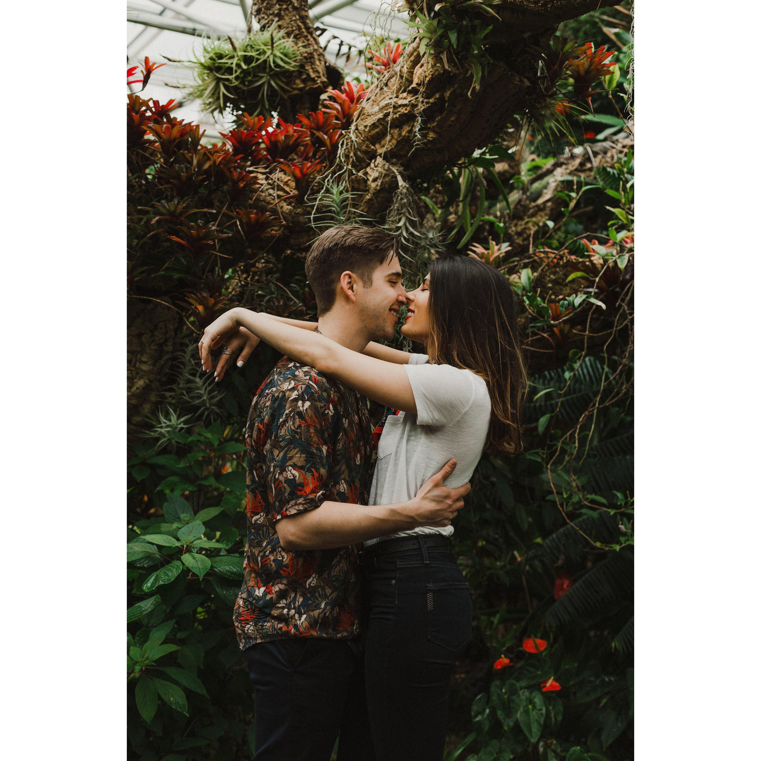 A little PDA at the San Antonio Botanical Gardens. ;)