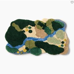 Kids National Geographic Topographical Bath Mat
