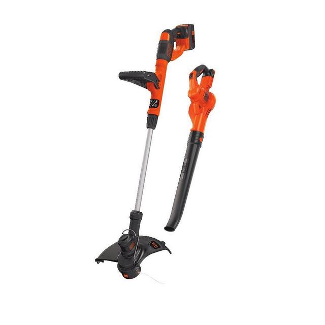 BLACK+DECKER 40V MAX Cordless Sweeper & String Trimmer Combo Kit (LCC340C)