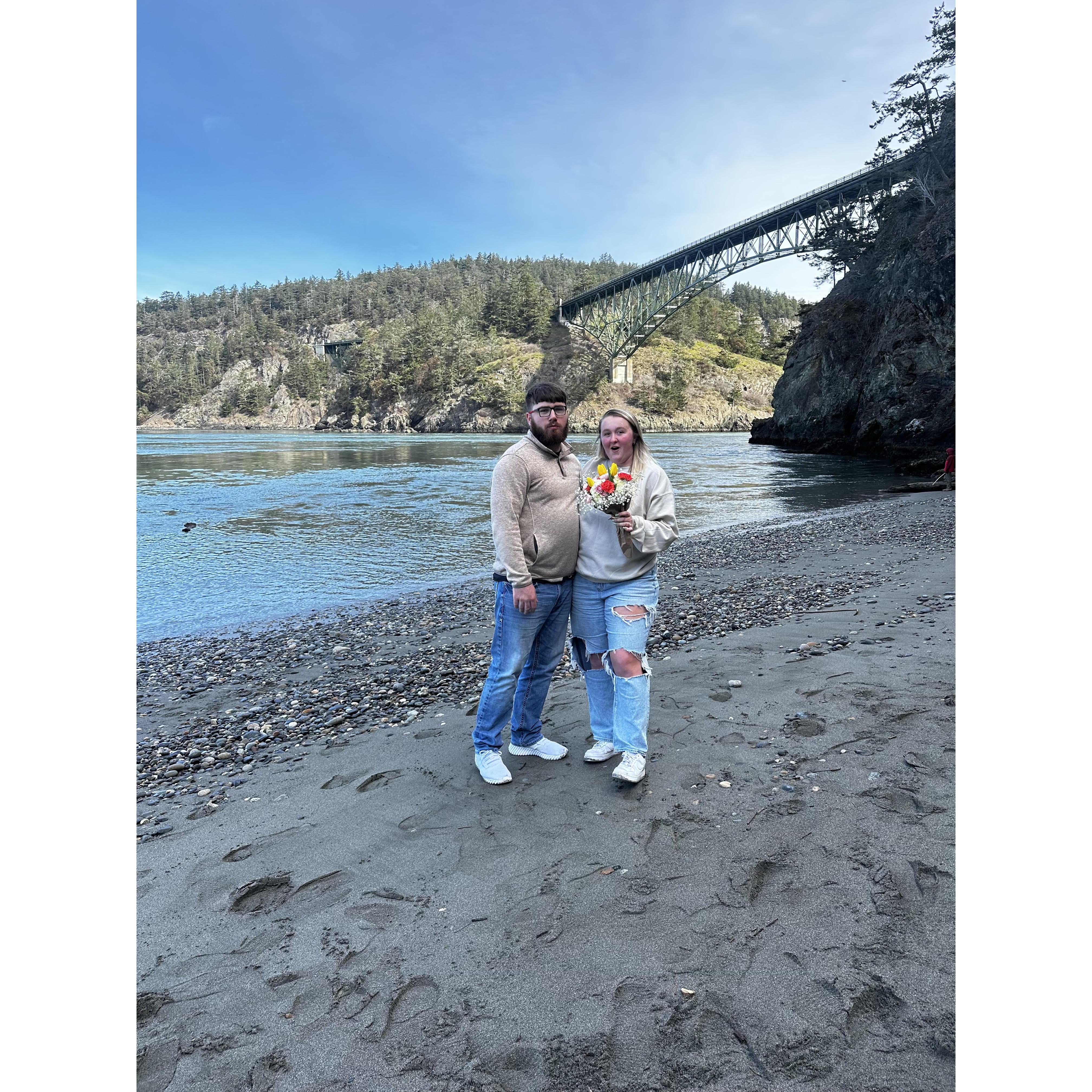 Day we got engaged