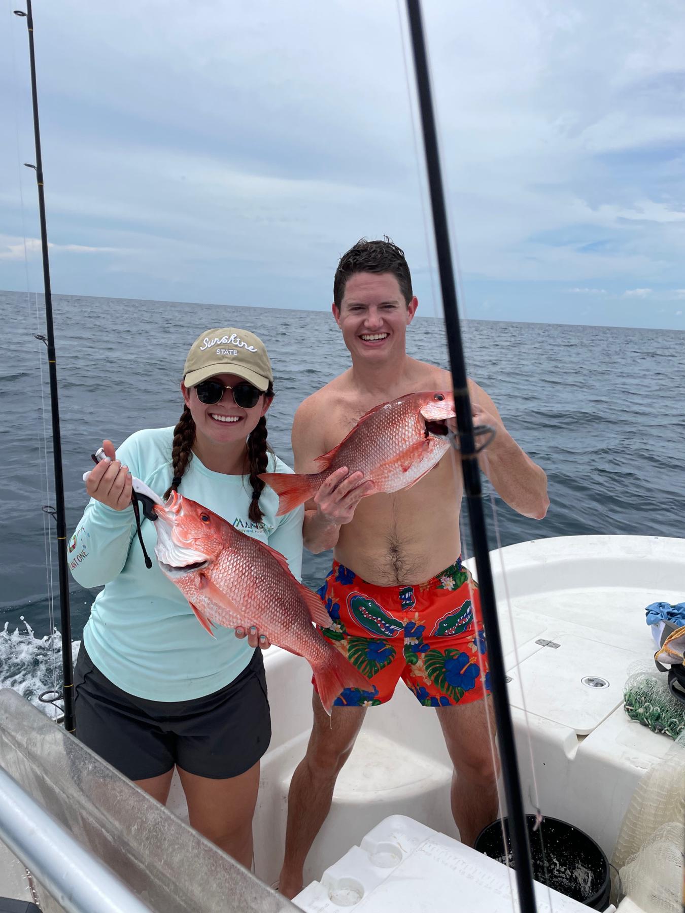 Reds fishing with family friends!