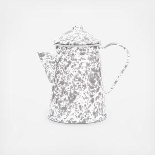 Splatter Enamelware Coffee Pot