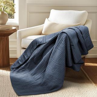 Cloud Waffle Quilted Throw