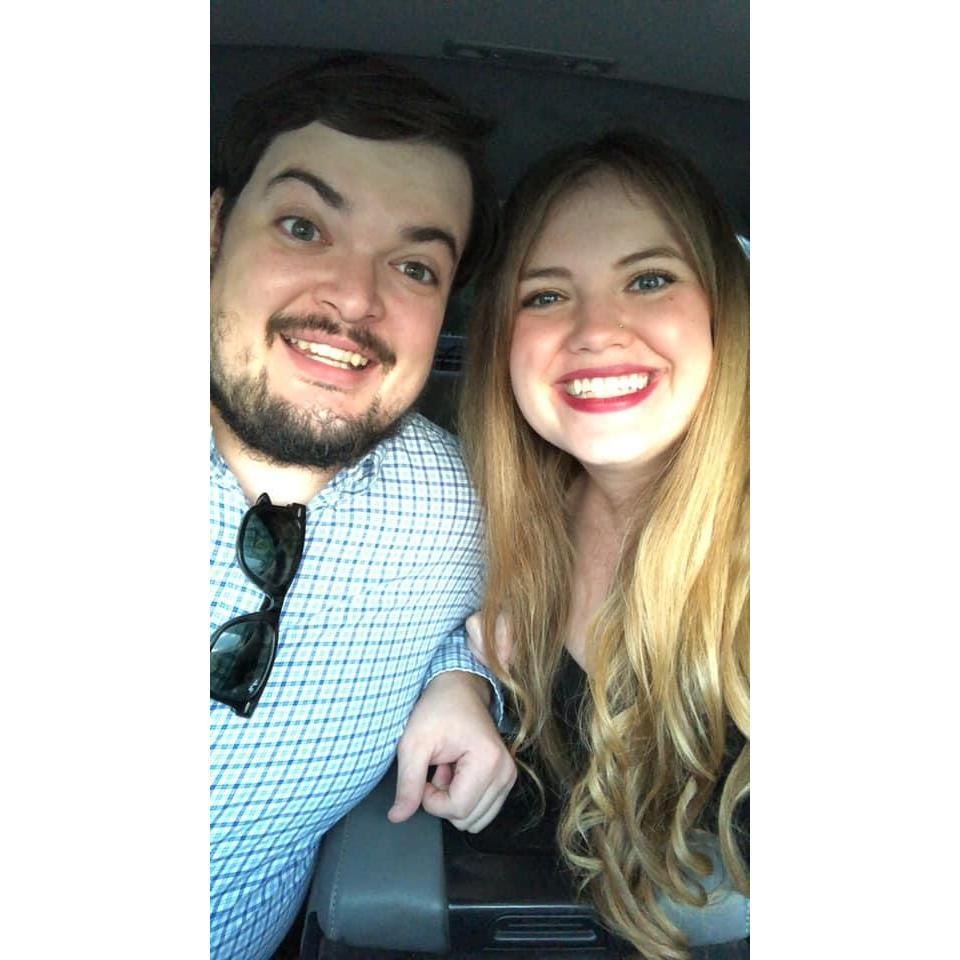 Early on in dating, Hayden expressed it was important for him to take me on special dates (or as I like to call them, fancy dates) every so often. This is a-okay with me as I love getting dressed up!