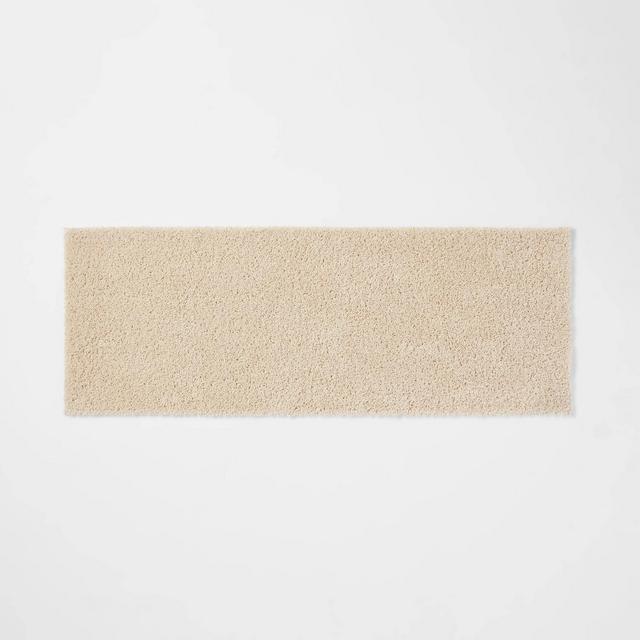 22"x60" Antimicrobial Bath Runner Tan - Total Fresh